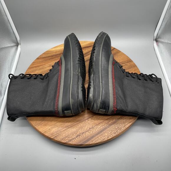 Sorel 1964 Boots Mens Size 9.5 Black Premium Waterproof Duck Insulated Lace Up - Picture 6 of 8